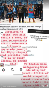 Veronika Zajícová - Story na IG